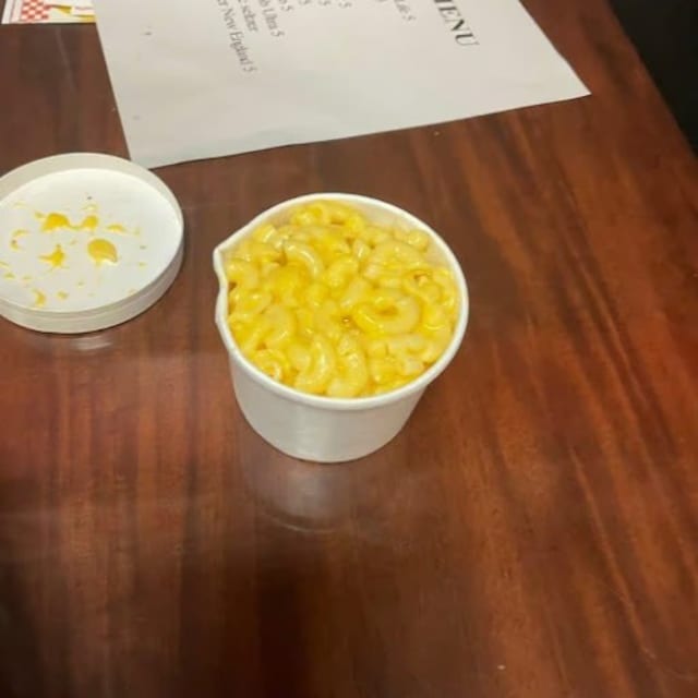 Large Mac and Cheese.