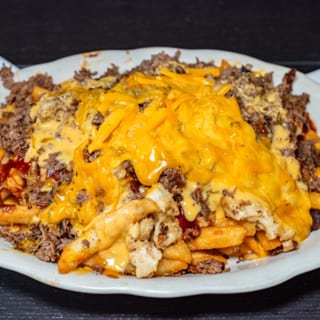 Steak & Cheese Loaded Fries (LARGE PORTION)